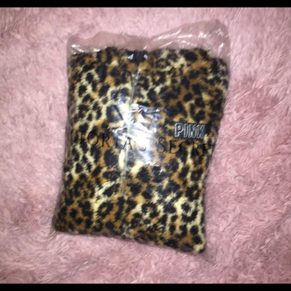 Pink Leopard Sherpa Hoodie - Picture 3 of 3